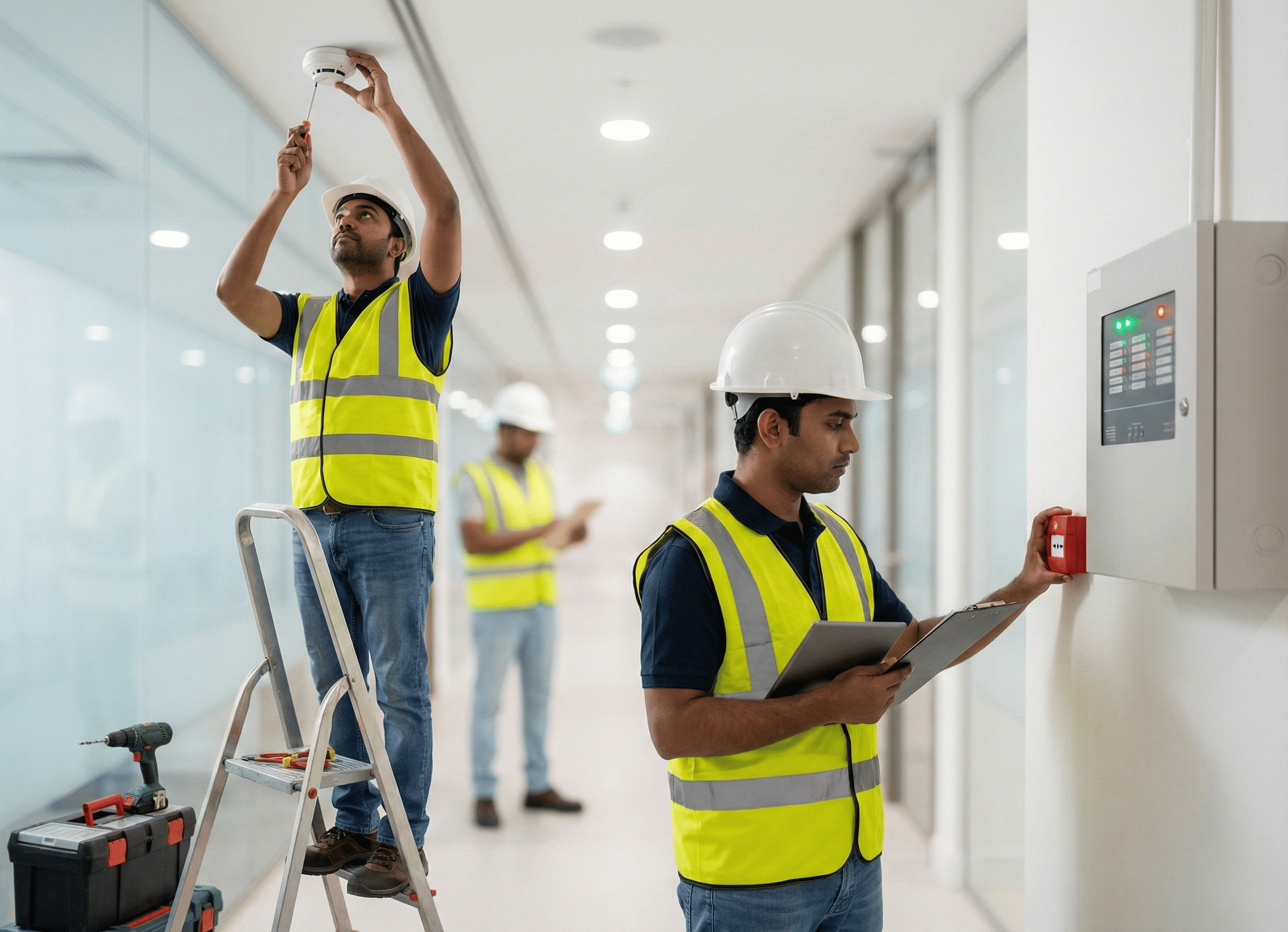 Fire system delivery