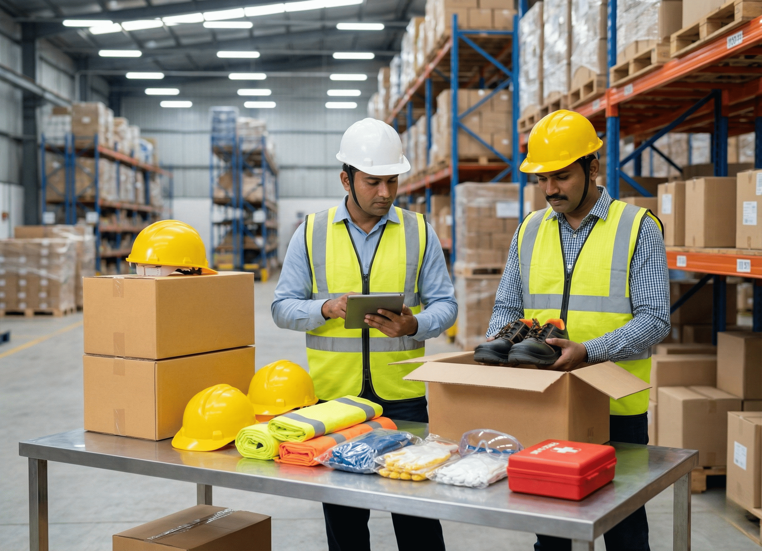 Safety equipment delivery