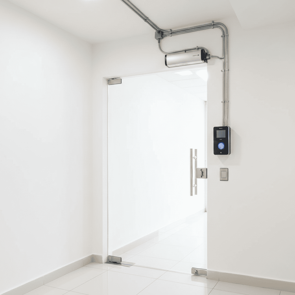 Biometric Door Access Implementation 900x850