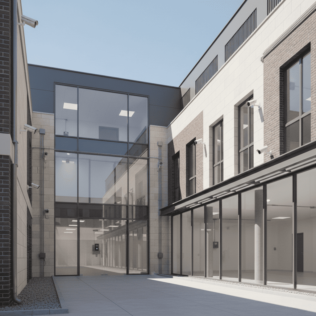 Turnkey Security for Commercial Site