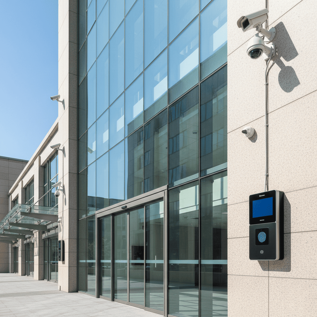 Turnkey Security for Commercial Site 900x850